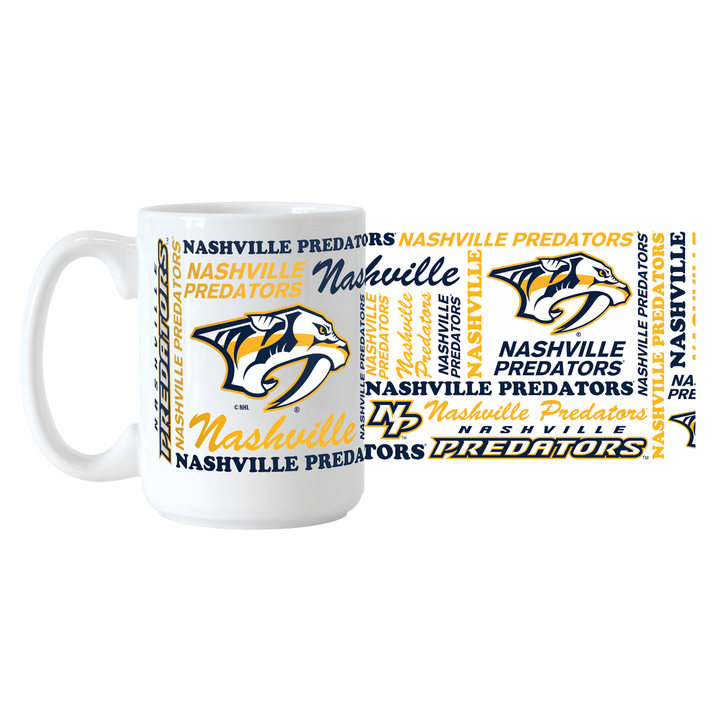 Nashville Predators 15oz Spirit Sublimated Mug
