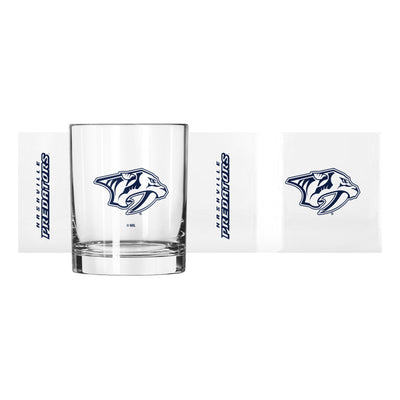 Nashville Predators 14oz Gameday Rocks Glass