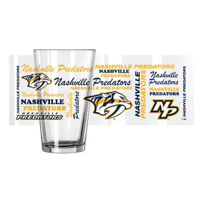 Nashville Predators 16oz Spirit Pint Glass