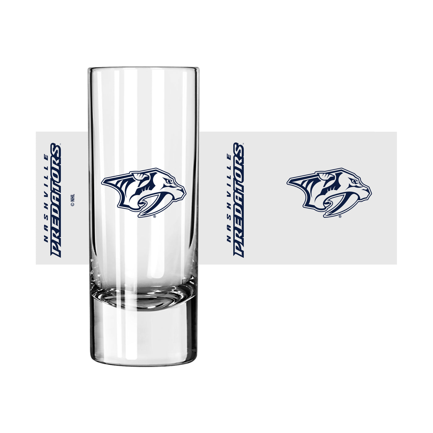Nashville Predators 2.5oz Gameday Shooter Glass