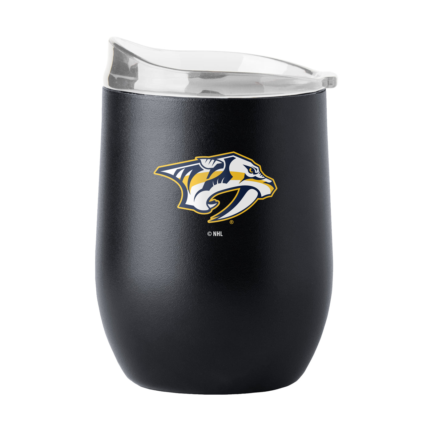 Nashville Predators 16oz Swagger Powder Coat Curved Bev