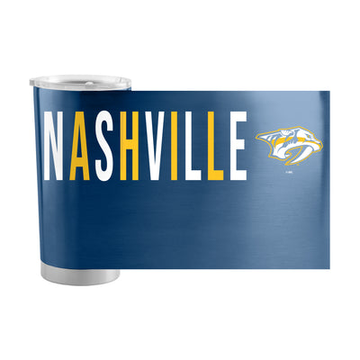 Nashville Predators Overtime 20oz Stainless Tumbler