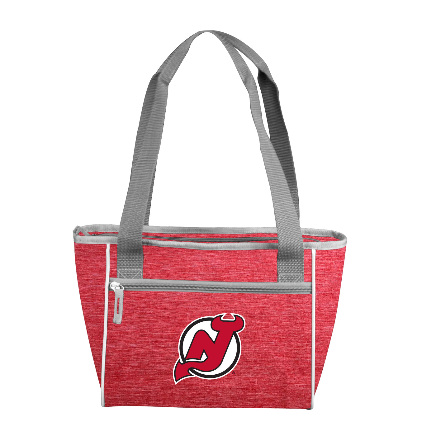 NJ Devils Crosshatch 16 Can Cooler Tote