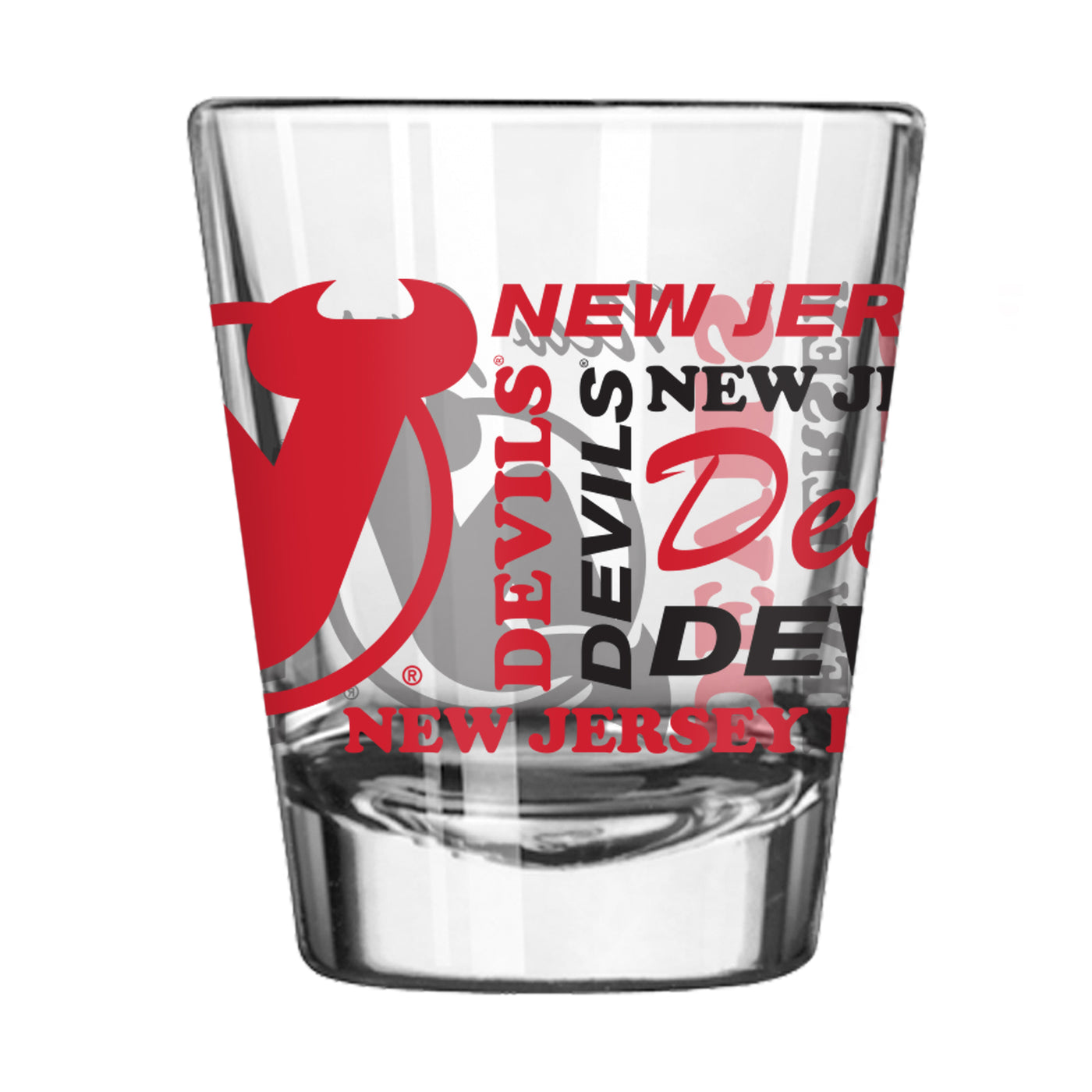 New Jersey Devils 2oz Spirit Shot Glass