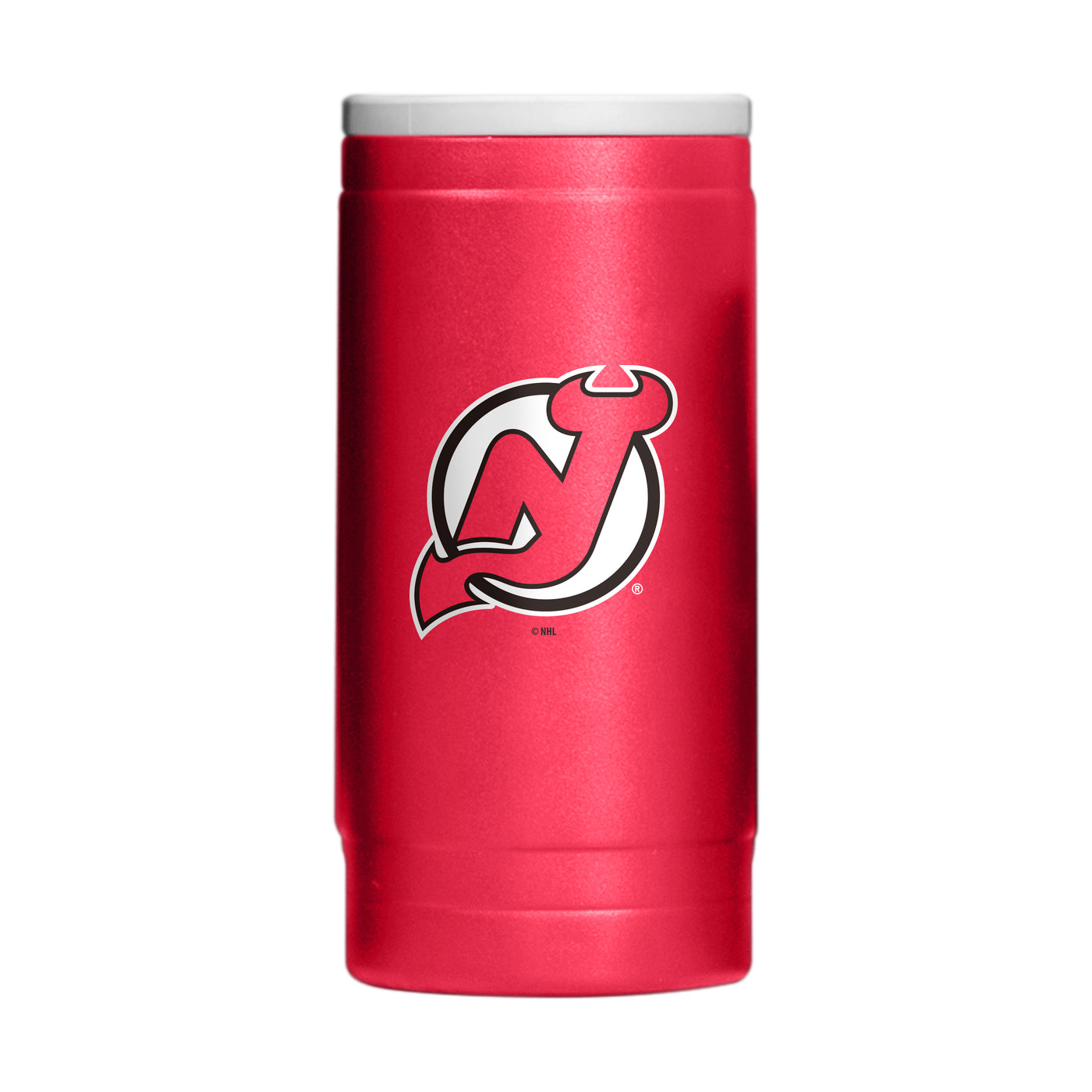 New Jersey Devils 12oz Flipside Powder Coat Slim Can Coolie - Logo Brands