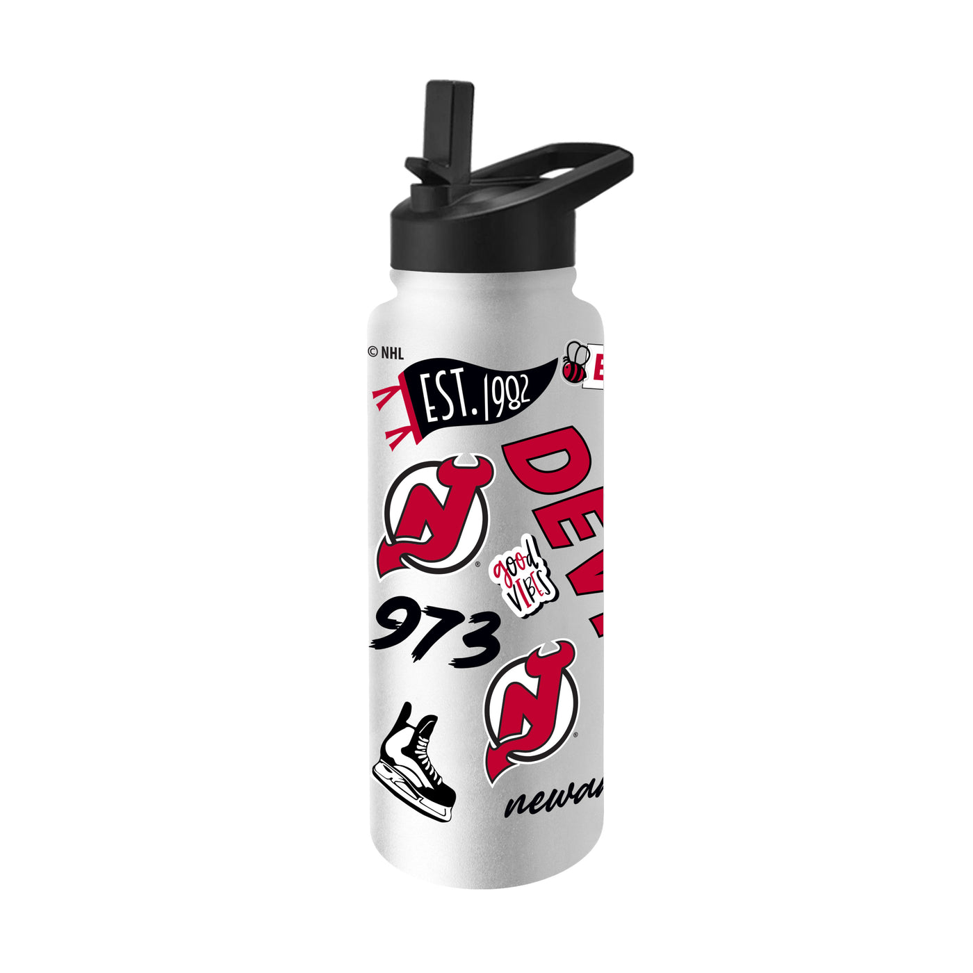 New Jersey Devils 34oz Native Quencher Bottle