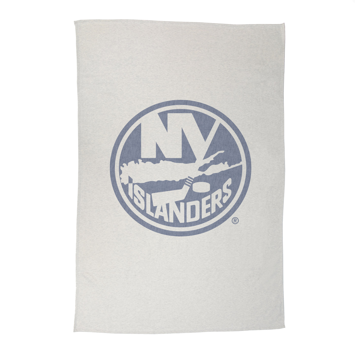 NY Islanders Oversized Logo Sublimated Sweatshirt Blanket