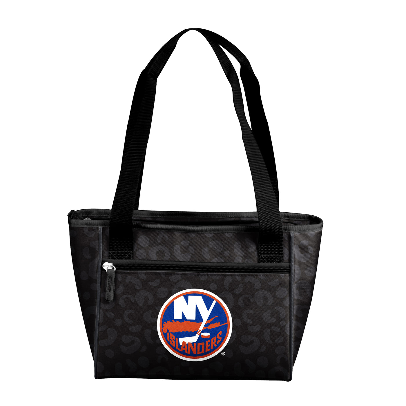 New York Islanders Leopard Print 16 Can Cooler Tote