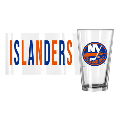 New York Islanders 16oz Overtime Pint Glass