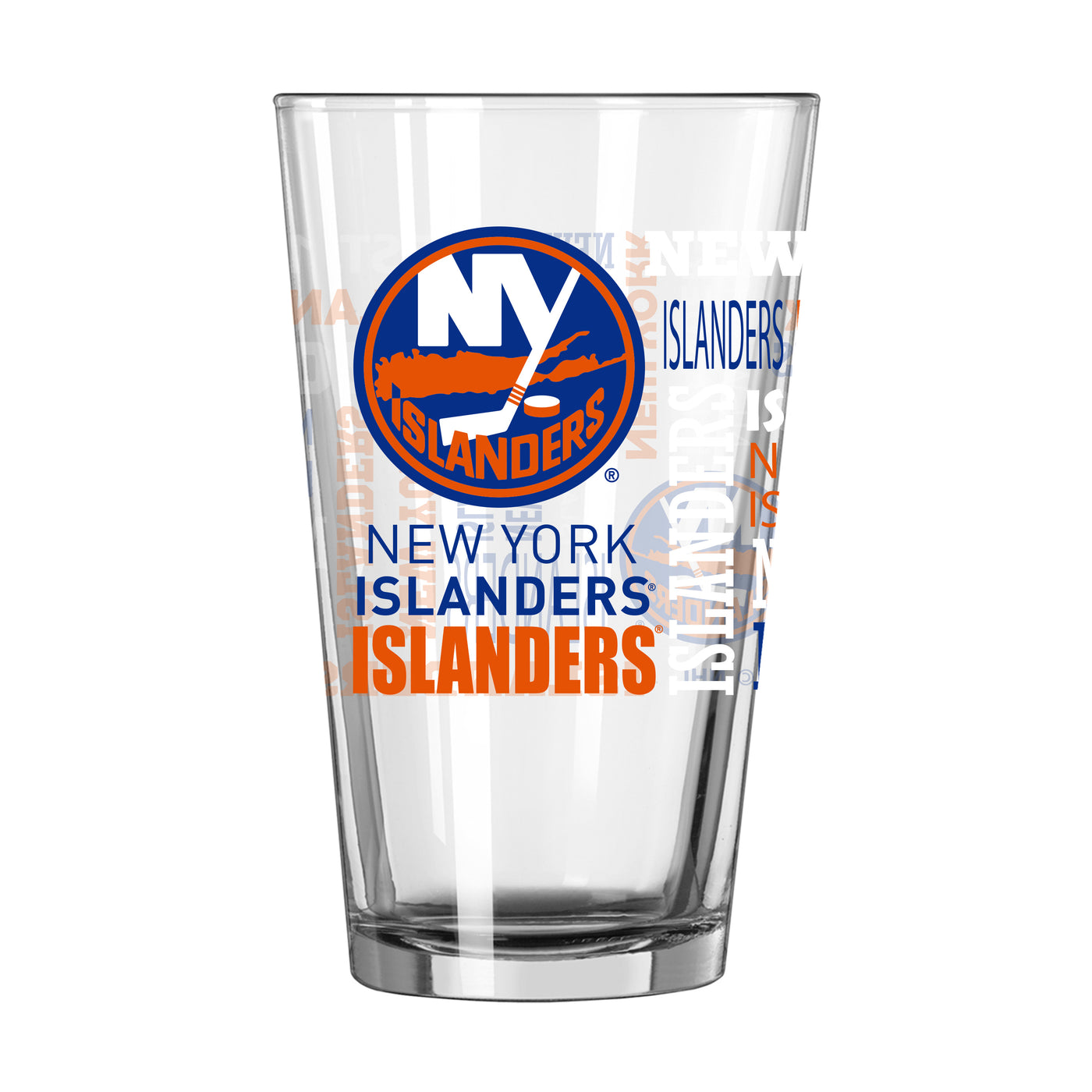 New York Islanders 16oz Spirit Pint Glass