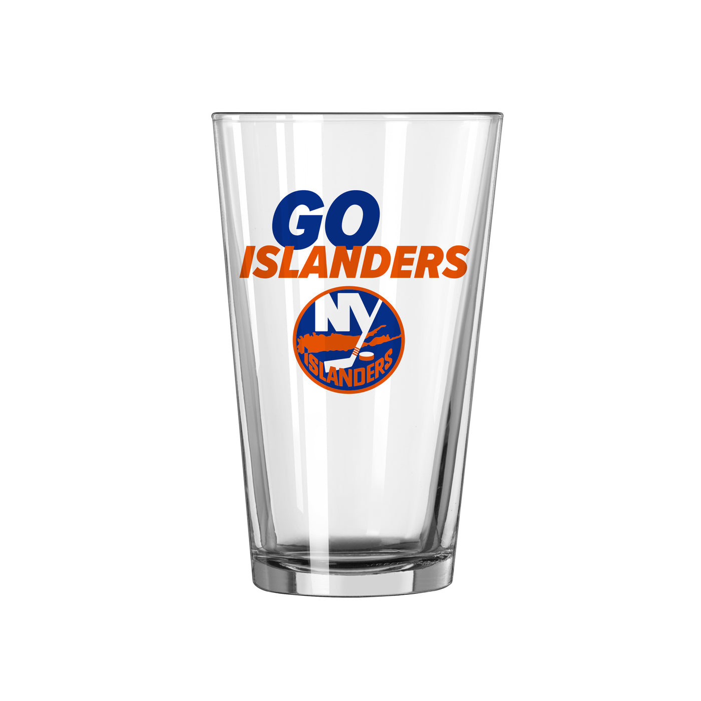 New York Islanders 16oz Slogan Pint Glass