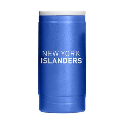 New York Islanders 12oz Flipside Powder Coat Slim Can Coolie - Logo Brands