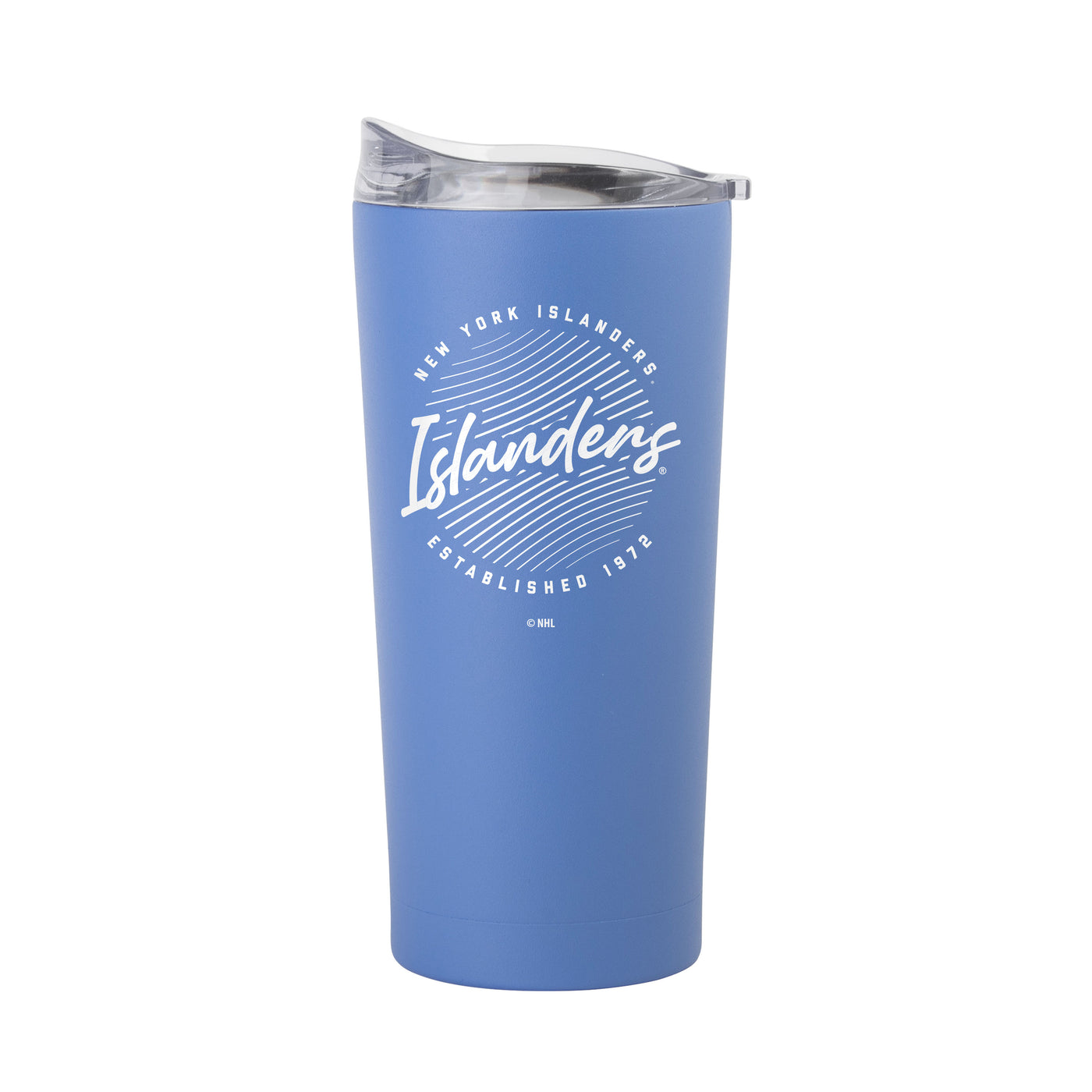 New York Islanders 20oz Retro Script Arctic Powder Coat Tumbler