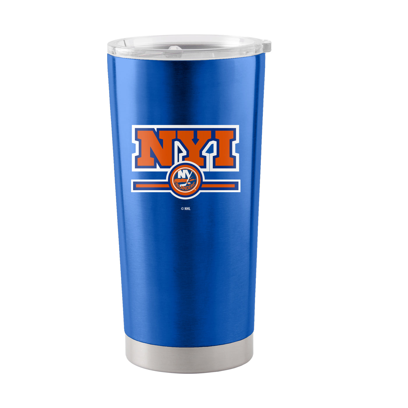 NY Islanders Letterman 20 oz Stainless Tumbler