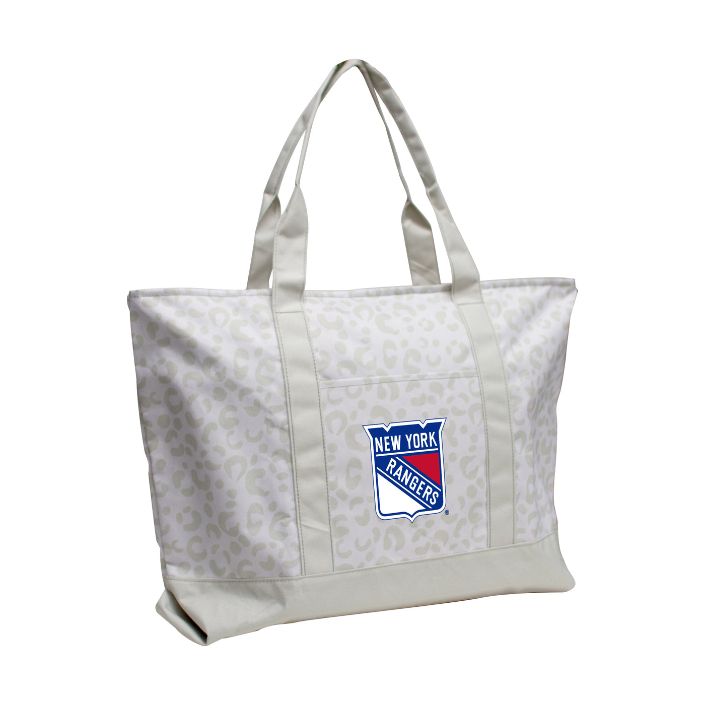 New York Rangers Leopard Pattern Tote - Logo Brands