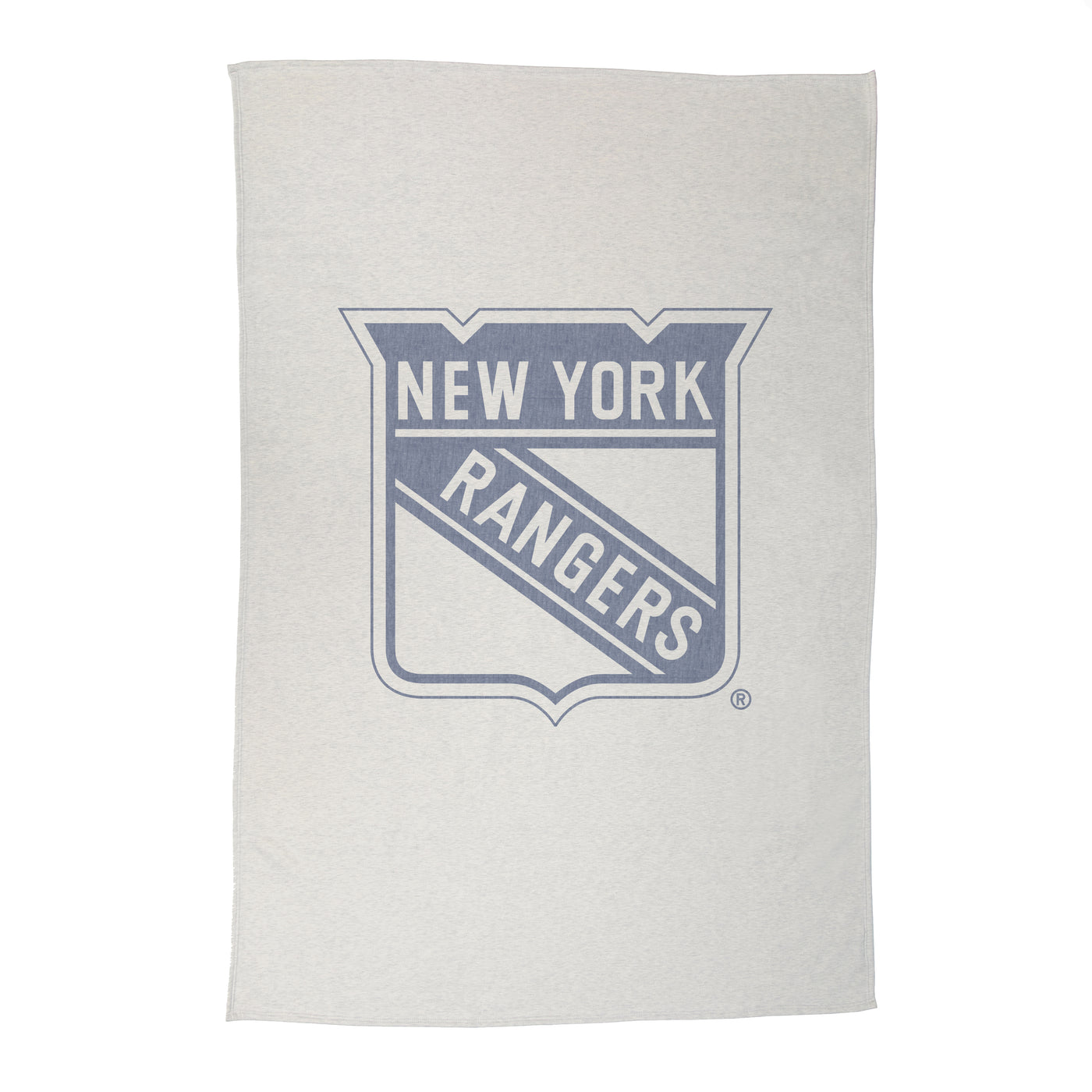NY Rangers Oversized Logo Sublimated Sweatshirt Blanket