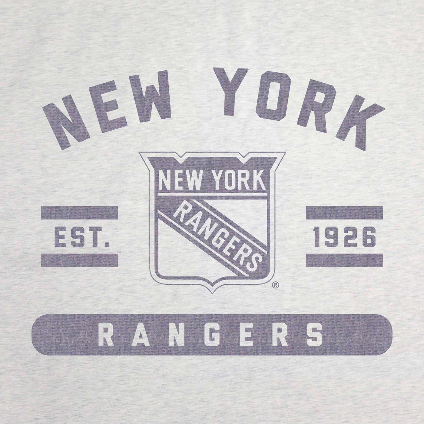 New York Rangers Oatmeal Sweatshirt Blanket