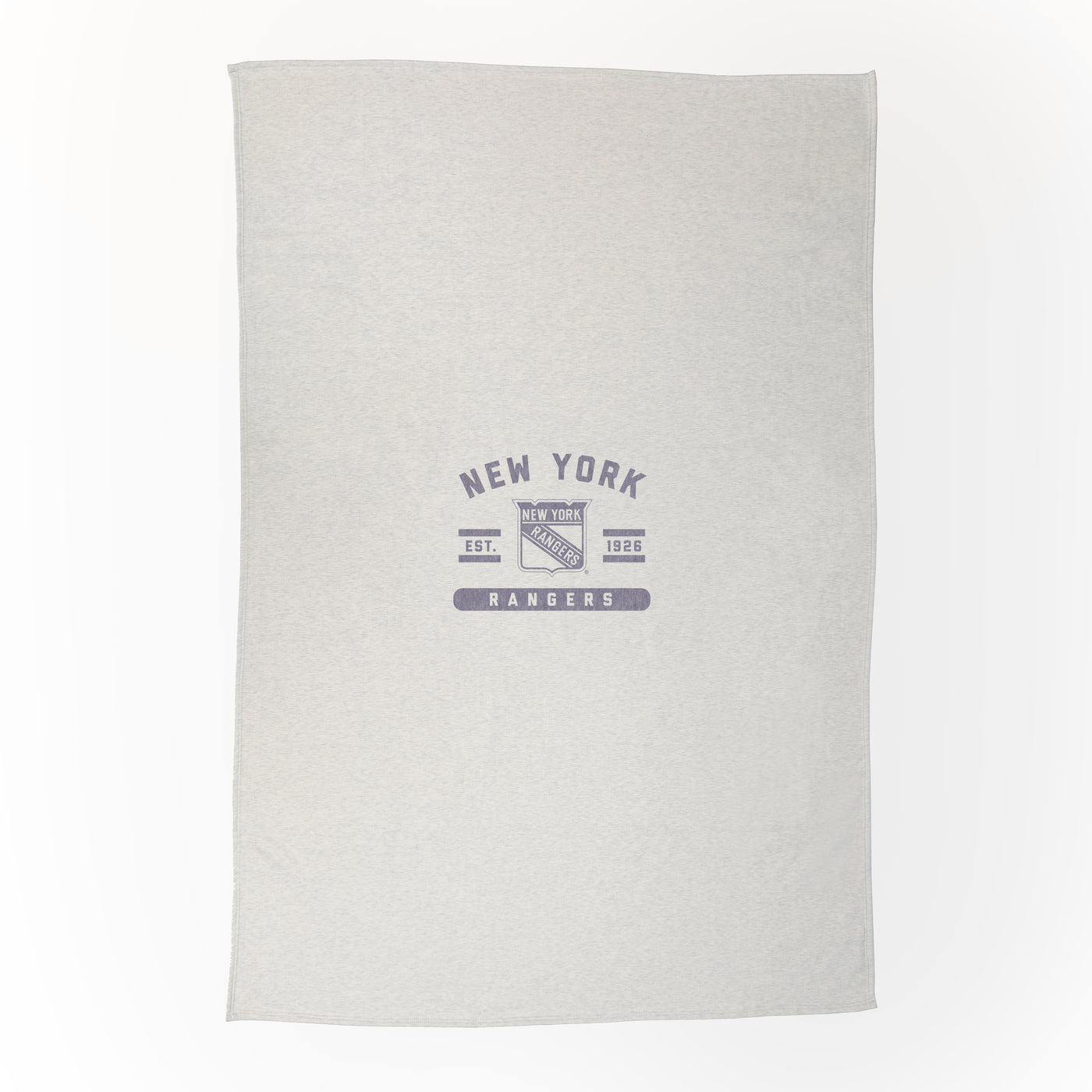 New York Rangers Oatmeal Sweatshirt Blanket