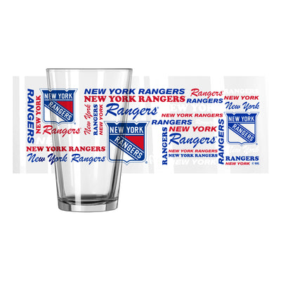New York Rangers 16oz Spirit Pint Glass