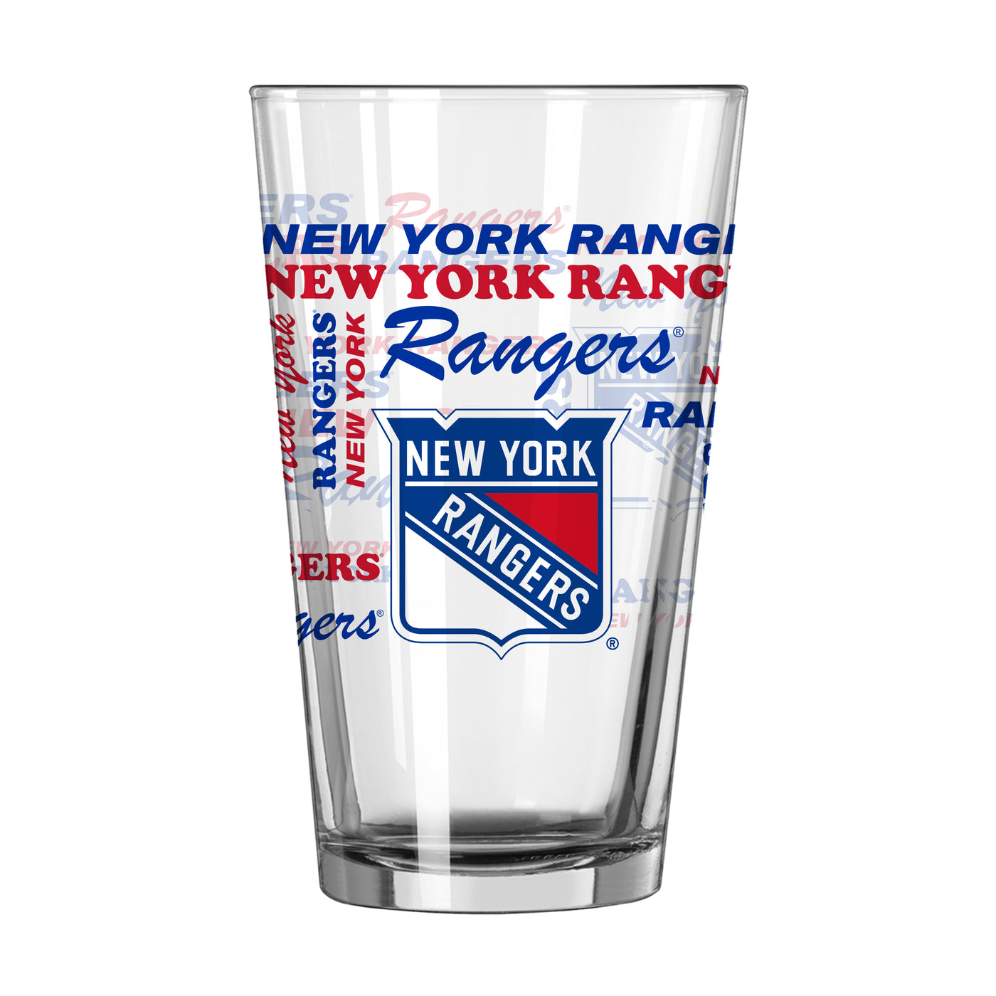 New York Rangers 16oz Spirit Pint Glass