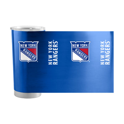 New York Rangers 20oz Gameday Stainless Steel Tumbler