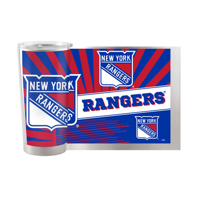 New York Rangers 20oz Mascot Stainless Steel Tumbler