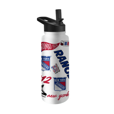New York Rangers 34oz Native Quencher Bottle