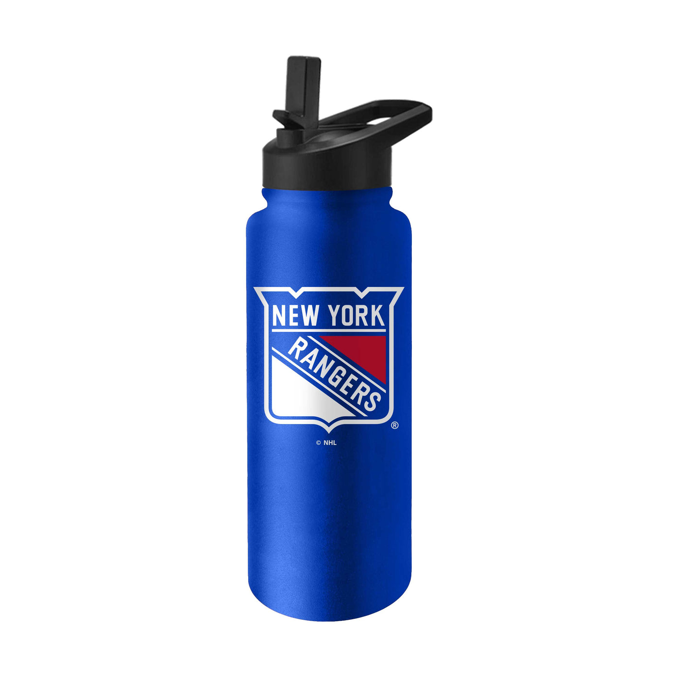 New York Rangers 34oz Logo Quencher Bottle