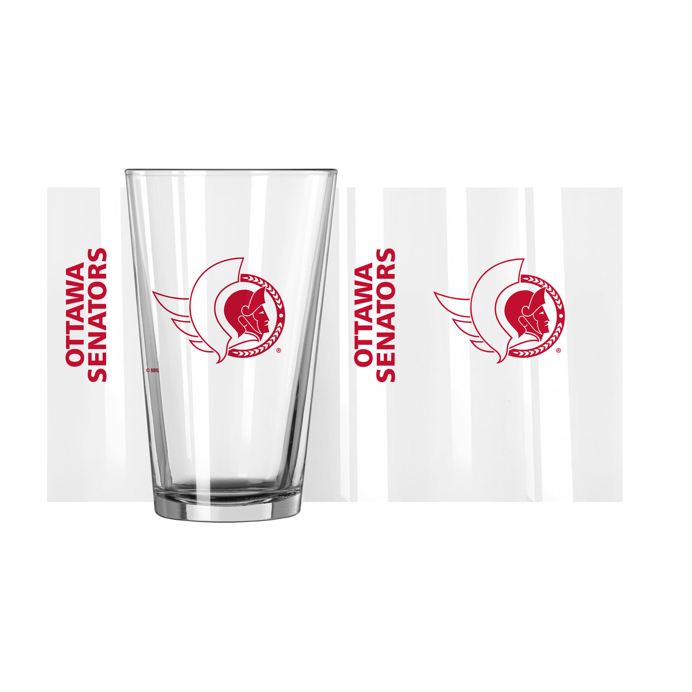 Ottawa Senators 16oz Gameday Pint Glass