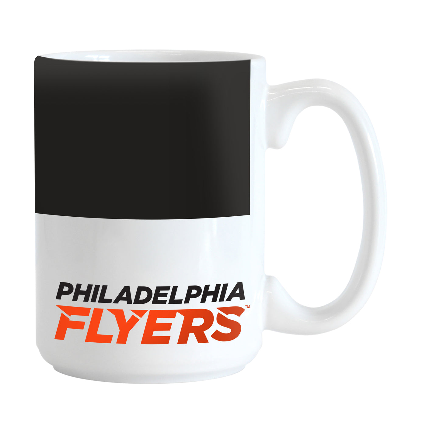 Philadelphia Flyers Color Block 15 oz Sublimated Mug