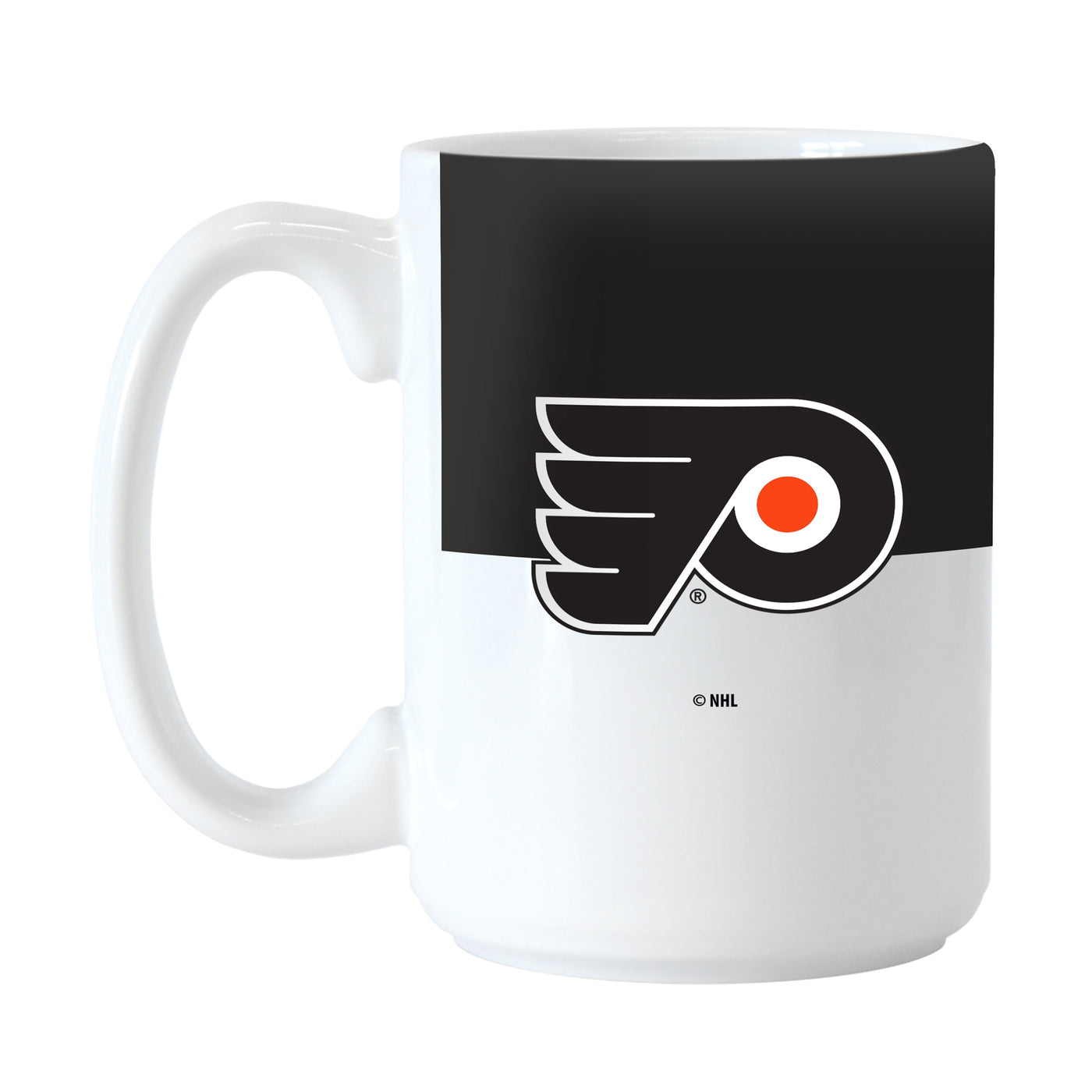 Philadelphia Flyers Color Block 15 oz Sublimated Mug