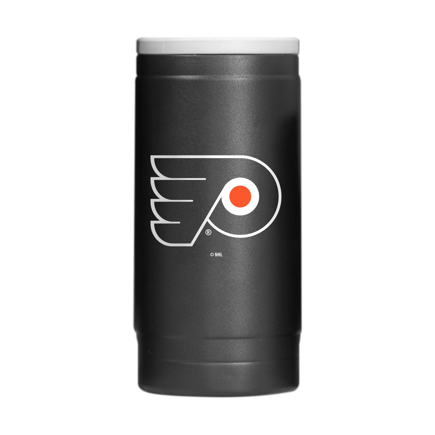 Philadelphia Flyers 12oz Flipside Powder Coat Slim Can Coolie - Logo Brands