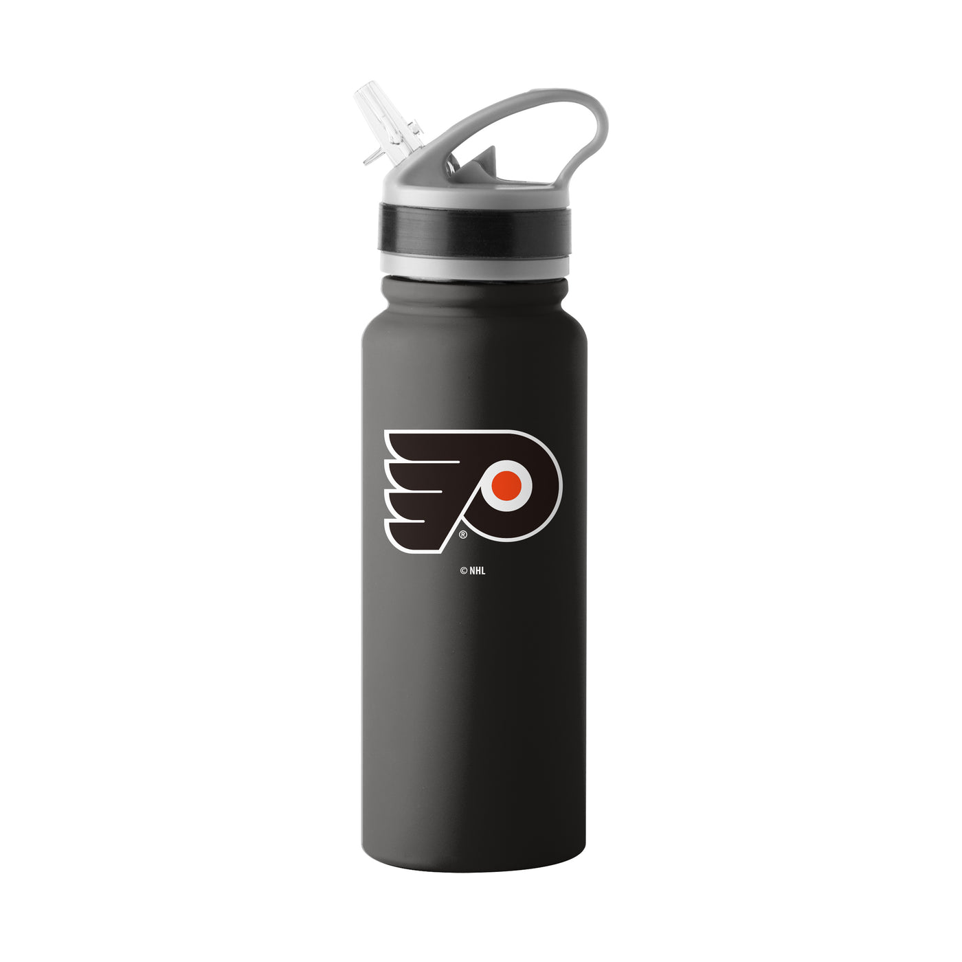 Philadelphia Flyers Logo 25oz Stainless Single Wall Flip Top Bottle