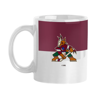 Arizona Coyotes 11oz Colorblock Sublimated Mug