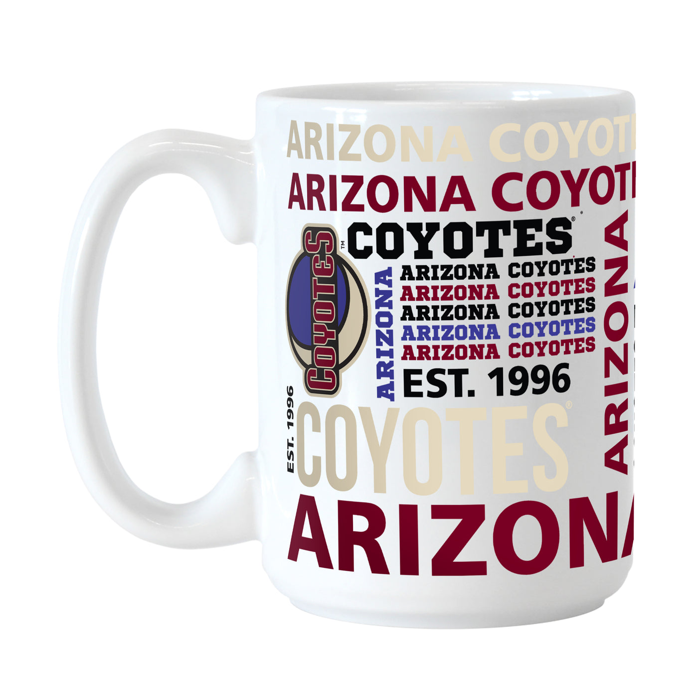 Arizona Coyotes 15oz Spirit Sublimated Mug