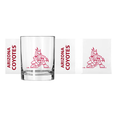 Arizona Coyotes 14oz Gameday Rocks Glass