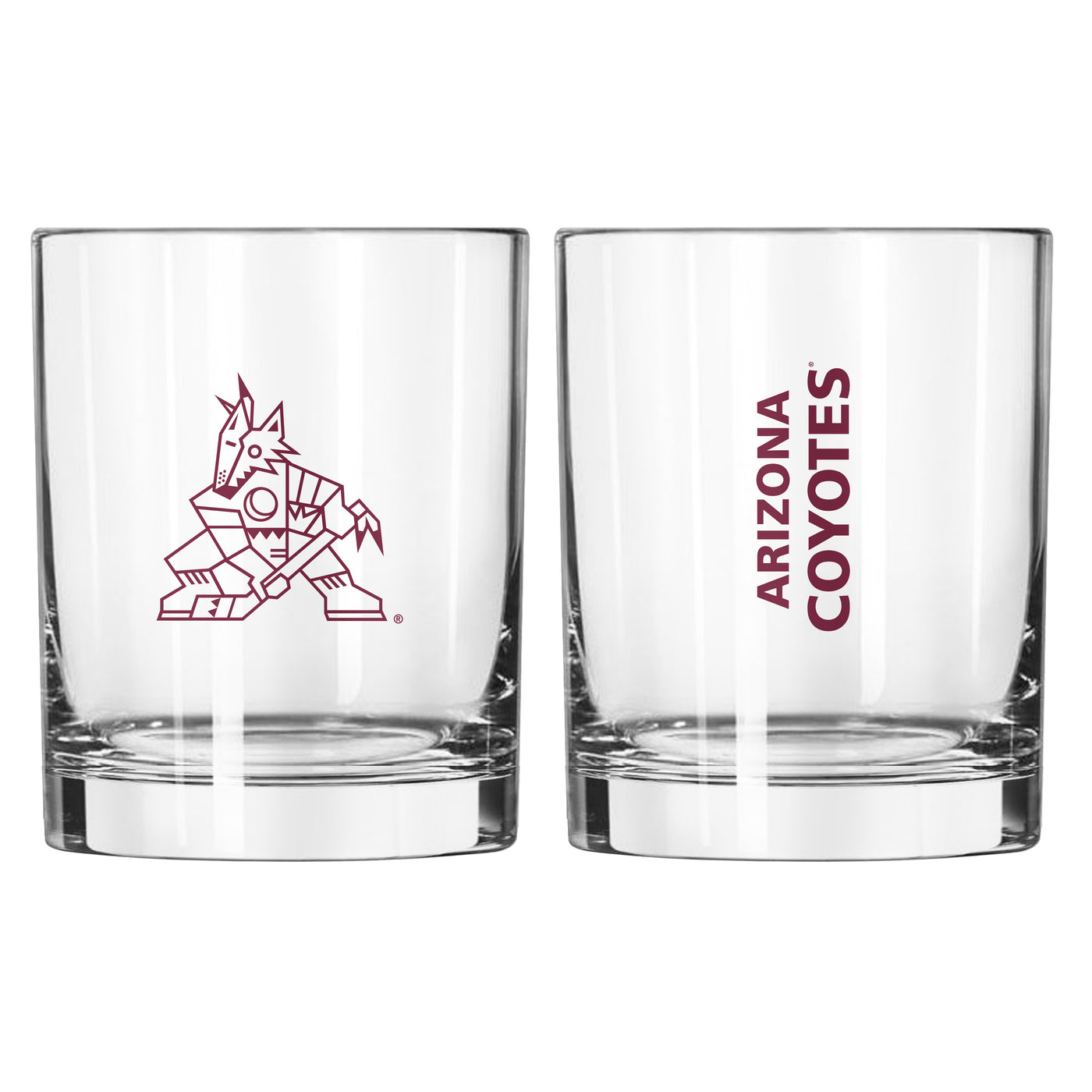 Arizona Coyotes 14oz Gameday Rocks Glass