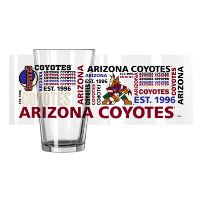 Phoenix Coyotes 16oz Spirit Pint Glass