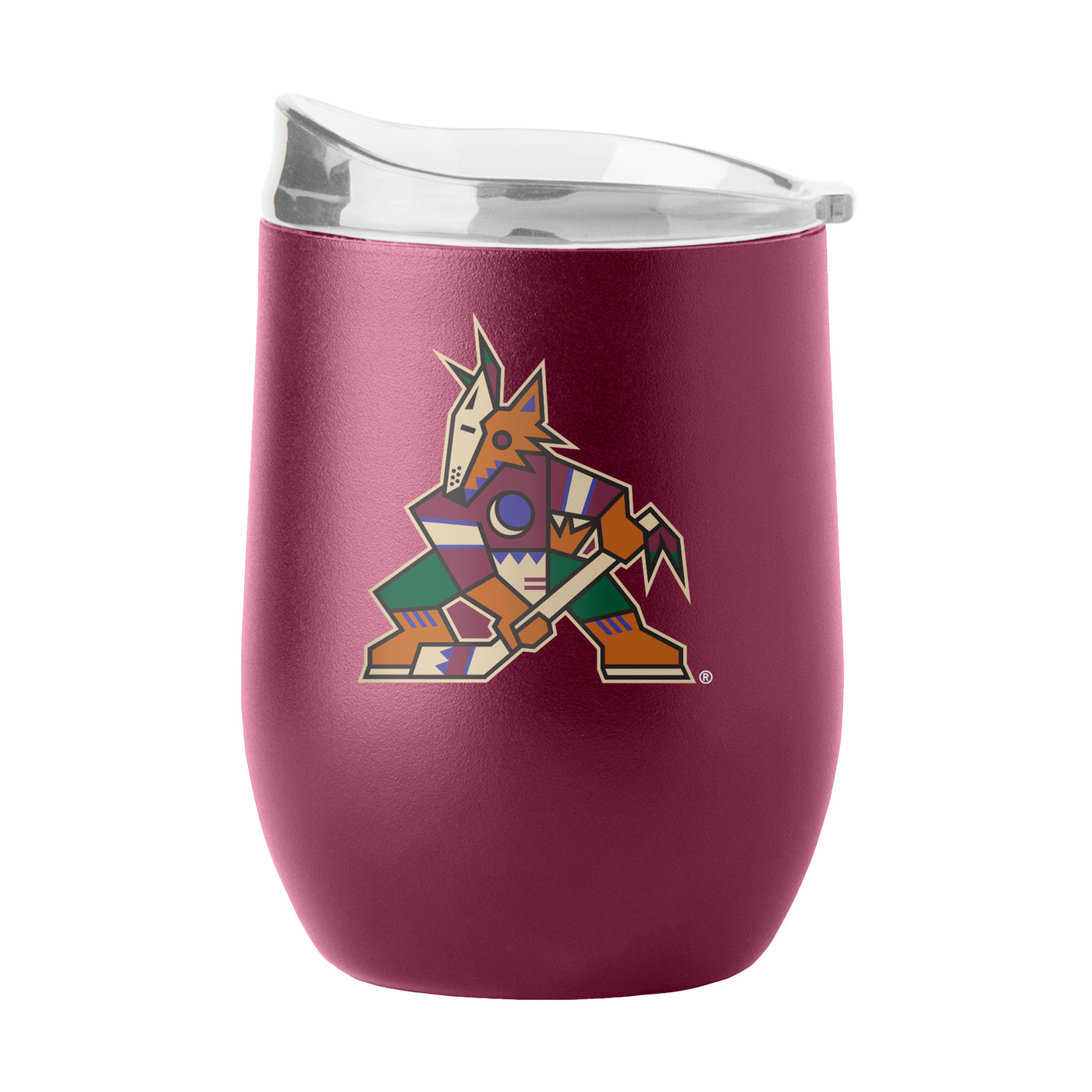 Arizona Coyotes 16oz Flipside Powder Coat Curved Bev