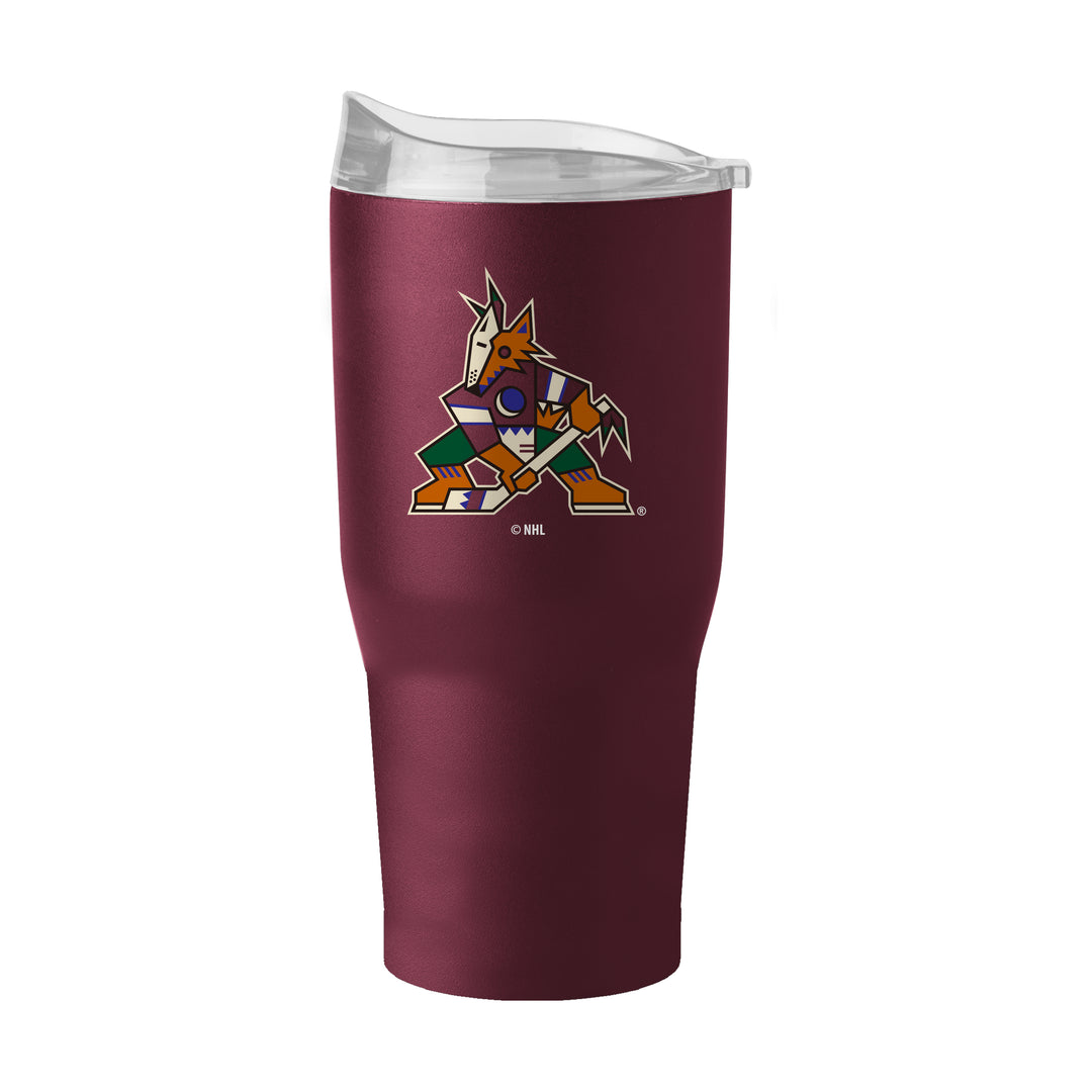 ★cocoa★ Arizona Coyotes 30oz Flipside Powder Coat Tumbler | Logo Brands