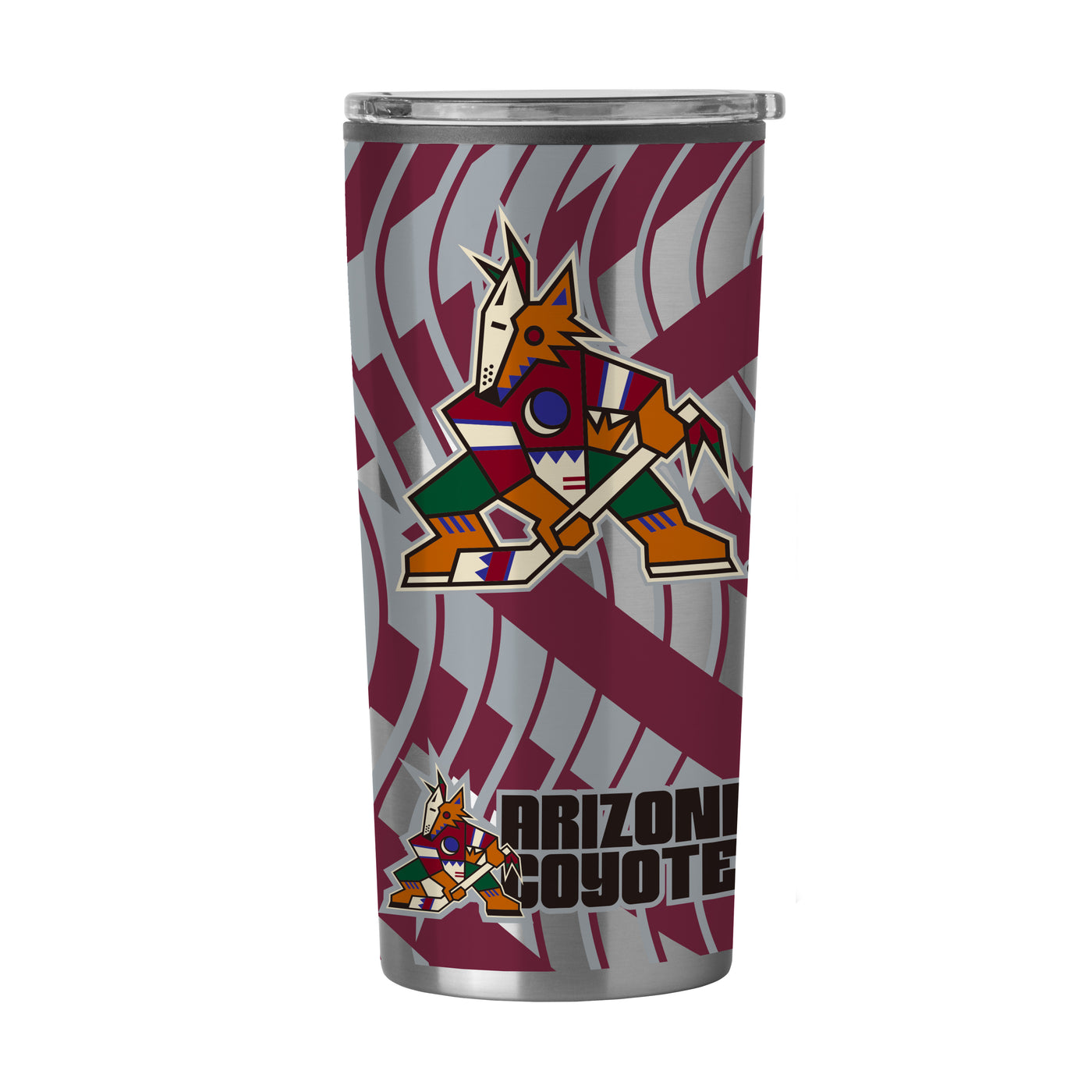 Arizona Coyotes Flex 20oz Plastic Wall Stainless Tumbler