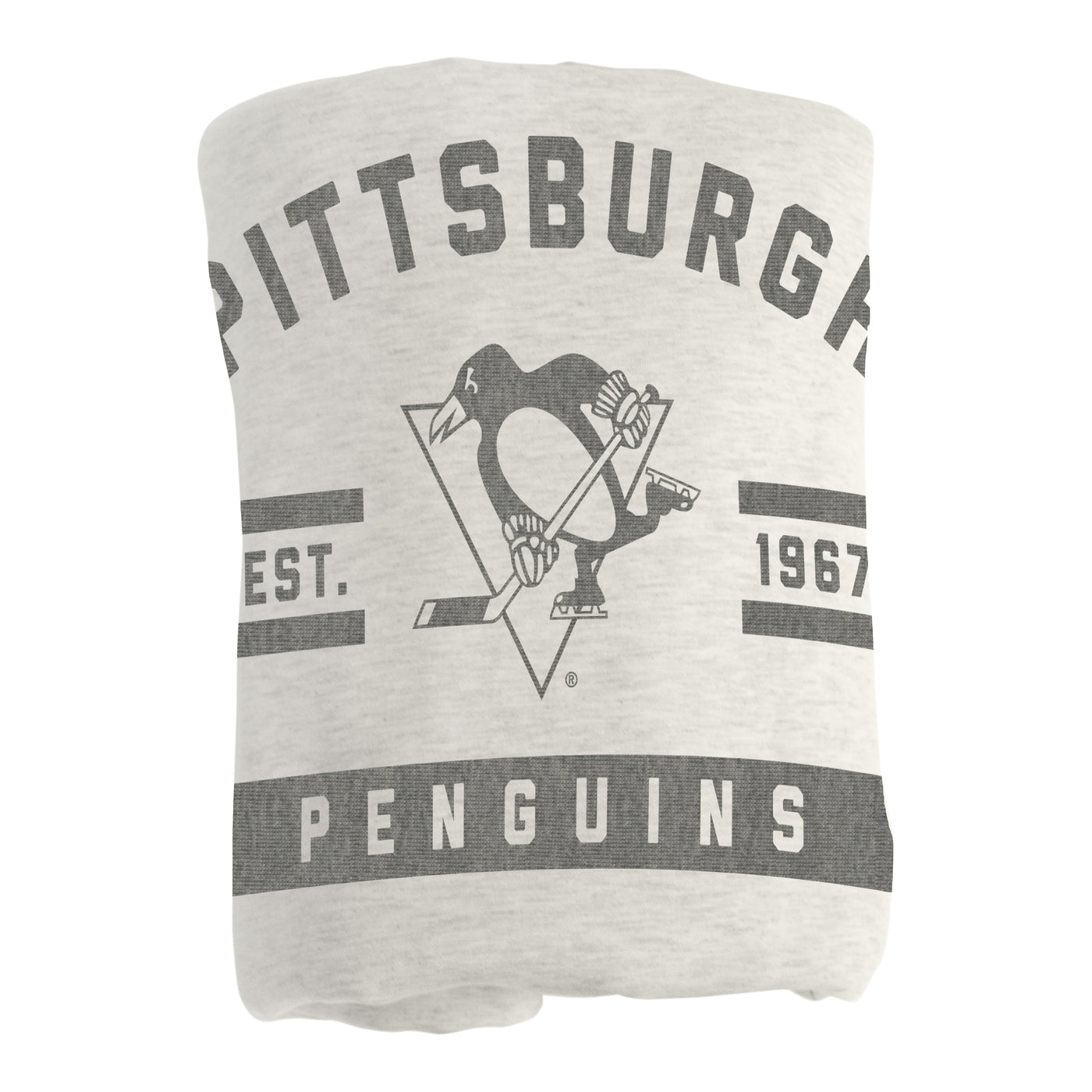 Pittsburgh Penguins Oatmeal Sweatshirt Blanket