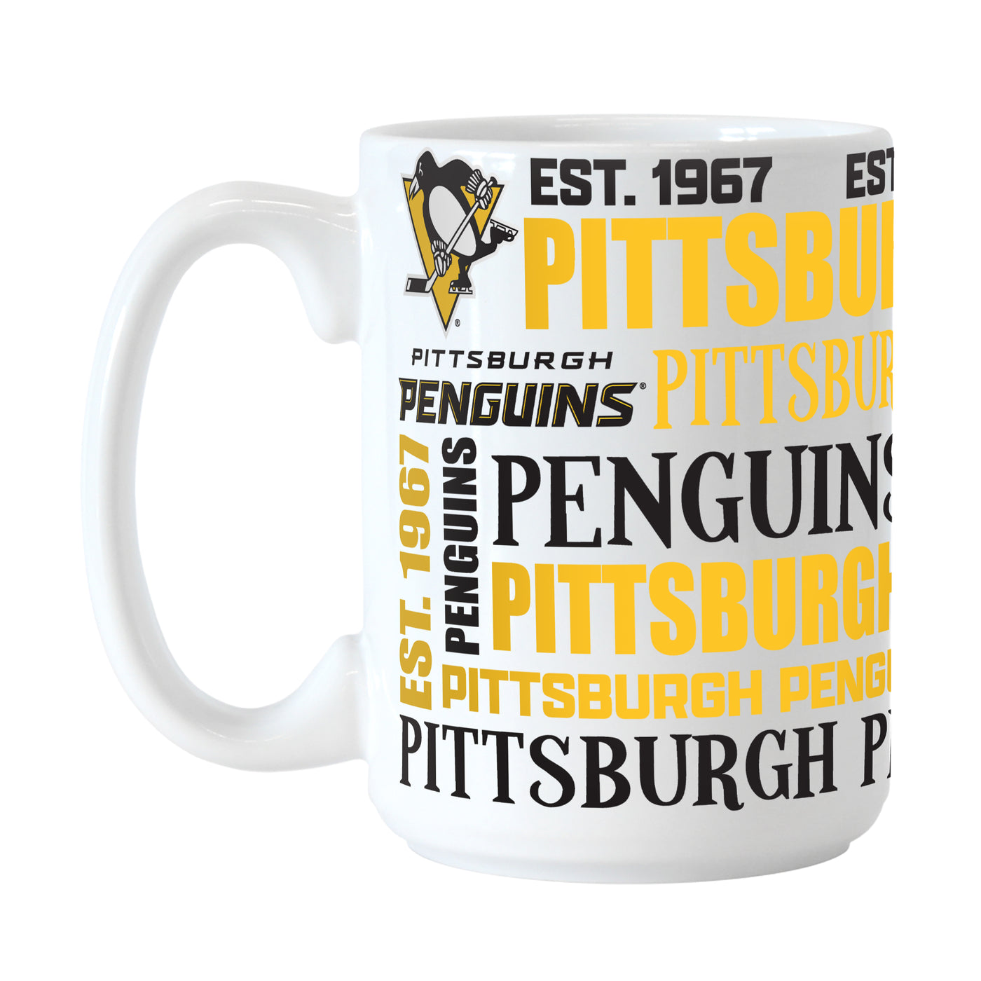 Pittsburgh Penguins 15oz Spirit Sublimated Mug