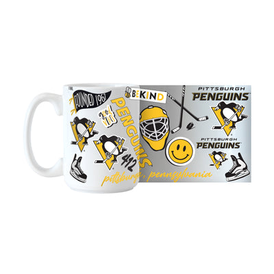 Pittsburgh Penguins 15oz Native Sublimated Mug