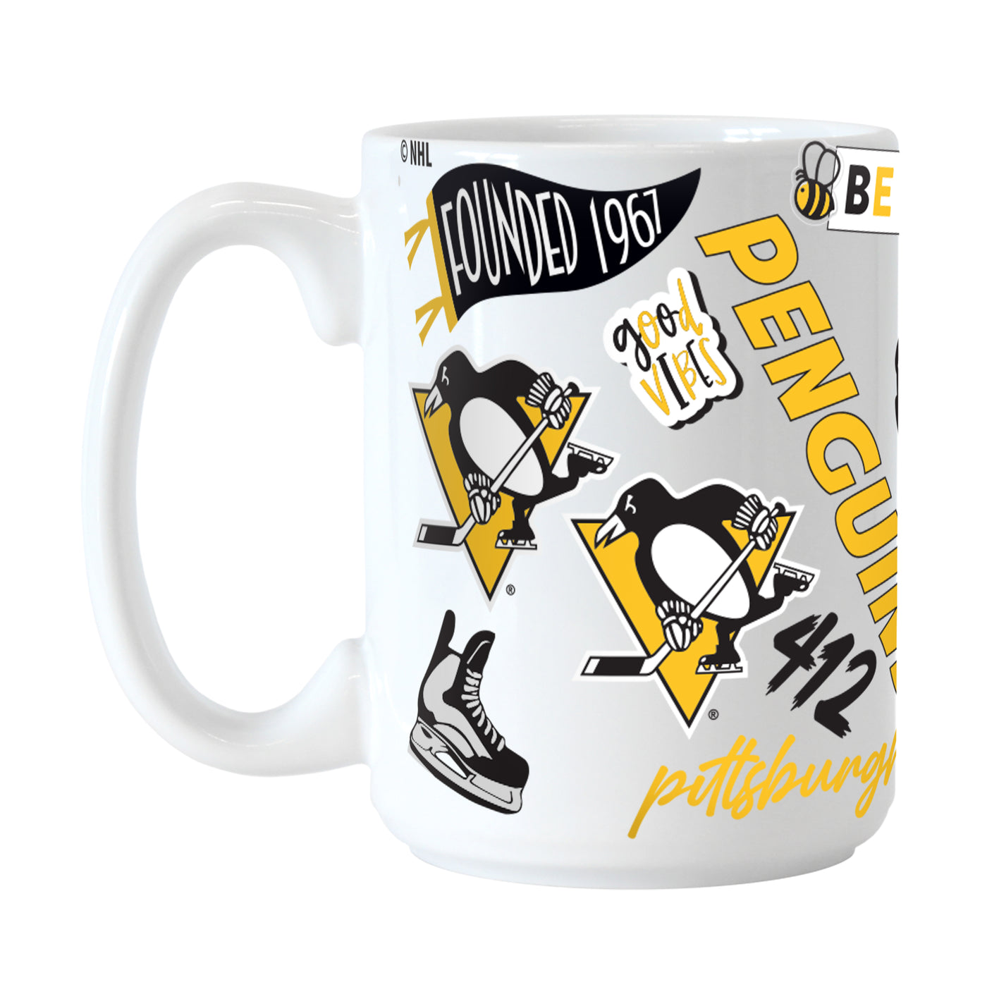 Pittsburgh Penguins 15oz Native Sublimated Mug