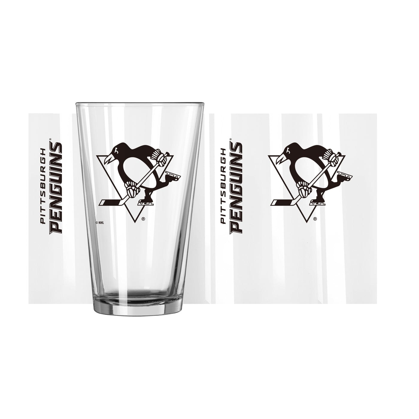 Pittsburgh Penguins 16oz Gameday Pint Glass - Logo Brands