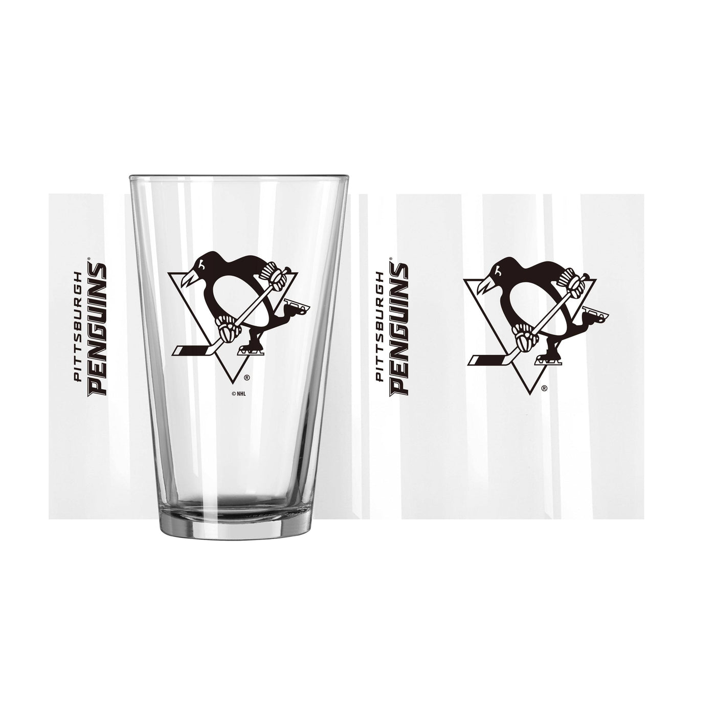 Pittsburgh Penguins 16oz Gameday Pint Glass - Logo Brands