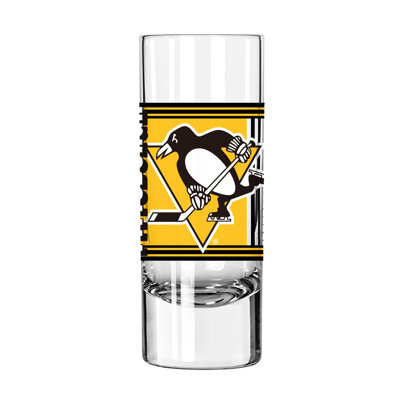 Pittsburgh Penguins 2.5oz Hero Shooter Glass