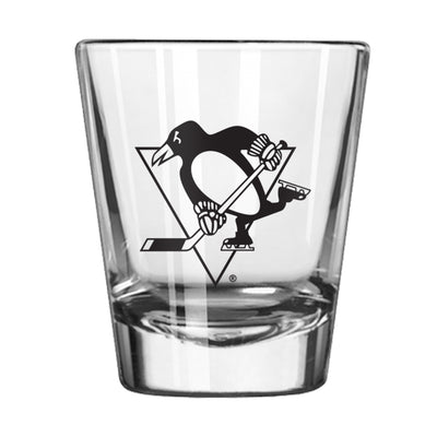 Pittsburgh Penguins 2oz Gameday Shot Glass - Logo Brands