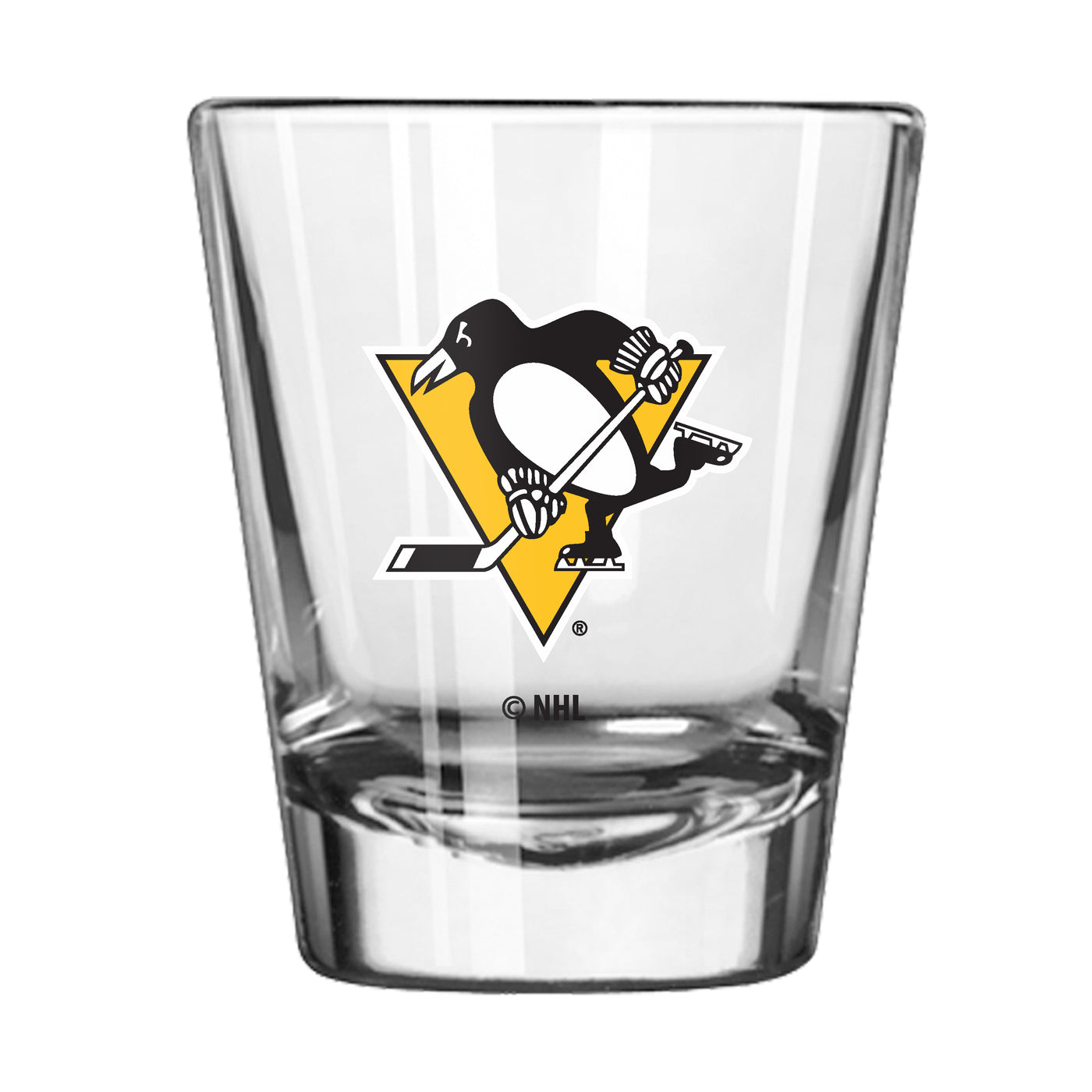 Pittsburgh Penguins 2oz Logo Shot Glass